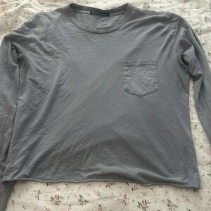 Light blue brandy long sleeve